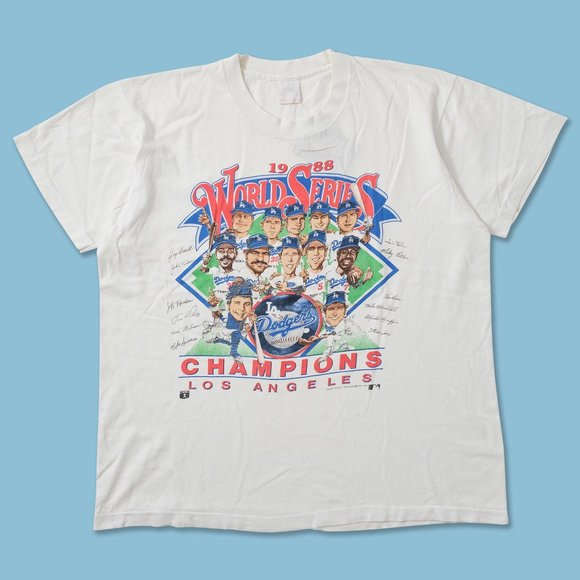 1988 Los Angeles Dodgers shirt unisex tee champions world series - Picture 1 of 2